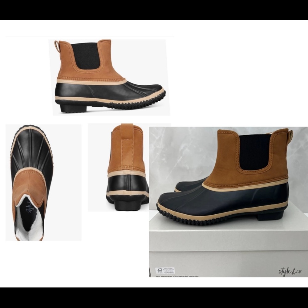 Women’s pull on ankle boots brand new in box